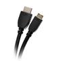 C2G G 6ft 4K HDMI to Mini HDMI Cable with Ethernet - 60 Hz - M/M - HDMI cable with Ethernet - 19 pin mini HDMI Type C male to HDMI male - 1.83 m - shielded - black (50619)
