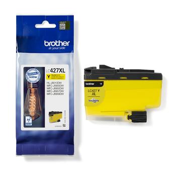 BROTHER LC427XLY - High capacity - yellow - original - ink cartridge - for Brother HL-J6010, MFC-J4335,  MFC-J4340,  MFC-J4345,  MFC-J4440,  MFC-J4535,  MFC-J4540 (LC427XLY)