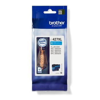 BROTHER LC427XLC - High capacity - cyan - original - ink cartridge - for Brother HL-J6010, MFC-J4335,  MFC-J4340,  MFC-J4345,  MFC-J4440,  MFC-J4535,  MFC-J4540 (LC427XLC)