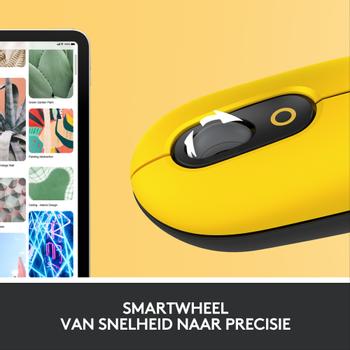 LOGITECH POP MOUSE - BLAST_YELLOW - EMEA (910-006546)