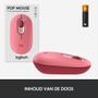 LOGITECH POP MOUSE - HEARTBREAKER-ROSE EMEA PERP (910-006548)