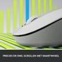 LOGITECH Signature M650 RF Wireless Bluetooth Optical 5 Buttons 2000 DPI Mouse Off White (910-006255)