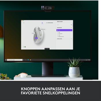 LOGITECH Signature M650 RF Wireless Bluetooth Optical 5 Buttons 2000 DPI Mouse Off White (910-006255)