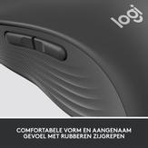 Logitech Signature M650 - mus - Bluetooth,  2.4 GHz - grafitt (910-006253)