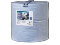TORK Aftørringspapir Tork W1 2-lags Blå, Kraftig, 340 M x 36,9 cm