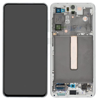 SAMSUNG Galaxy S21 FE LCD Display White (GH82-26414B)