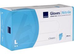 ABENA Handske Nitril puderfri blå L 200/FP