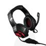 MODECOM VOLCANO MC-839 SWORD Kabling Headset Sort Rød 