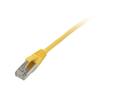 SYNERGY Patchkabel RJ45 FTP(F/UTP) 0.25m gelb, CAT5e, Synergy 21,