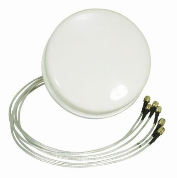 ALLNET Antenne 2, 4/5 GHz 4dBi DualBand Spatial Diversity MIMO Ceiling Antenne HG2458-4SDC-6RSP (HG2458-4SDC-6RSP)