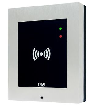 2N Access Unit 2.0 Touch keypad & RFID - 125kHz, secured 13.56MHz, NFC, PICard compatible (9160346-S)