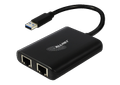 ALLNET USB 3.0 Typ-A Netzwork Adapter 2x + 1x USB 3.0 Hub ALL-NC-2G-102-USB-A  ALLTRAVEL*
