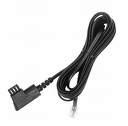 ALLNET Telephone Cable 2 M Black (ALL-TAE-FRJ11-2W)