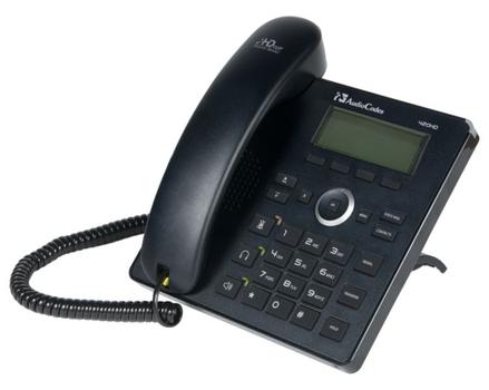 AudioCodes 420HD IP-Phone PoE GbE with an external power supply black (IP420HDEPSG)