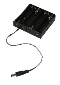 ALLNET Battery 4er Pack für 18650 Li-ion Akku mit Hohlstecker 5,1x2,1mm (ALL-186504LI-ion)