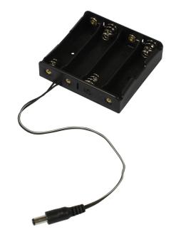 ALLNET Battery 4er Pack für 18650 Li-ion Akku mit Hohlstecker 5,1x2,1mm (ALL-186504LI-ion)