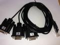 ALLNET MSR Zubehör COM-Port Adapter mit 3 seriellen Ports