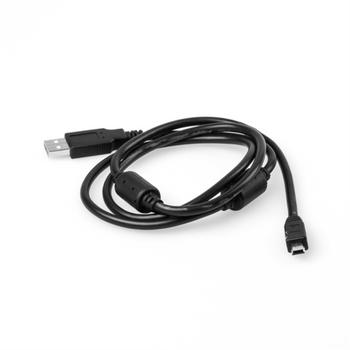 ALLNET USB Typ A -> USB mini 5 pol. mit Ferritkern 5m Länge (ALLUSBTypAmicroTypB5m)