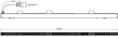 BACHMANN BN7000 24xC13 6xC19 6xLS Line (802.7009)