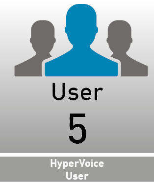 AGFEO HYPERVOICE 5 USER BASIC LICENSE USER LICS (7997545)
