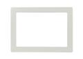 ALLNET Touch Display Tablet 10 Zoll zbh. Blende für Einbaurahmen, weiß schmal