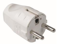 BACHMANN Mountable Schuko plug, wt