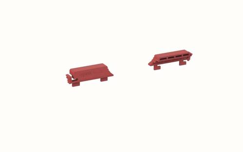 BACHMANN Locking clips rd IEC C13 VPE  (940.103)