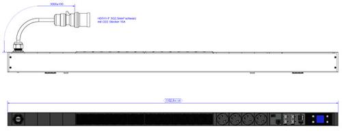 BACHMANN BN3000 16xC13 4xCEE7/3 Line (802.3006)