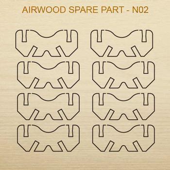 ALLNET Airwood Holz Ersatzteil N02 / Spare Wood Part N02 (W20202)
