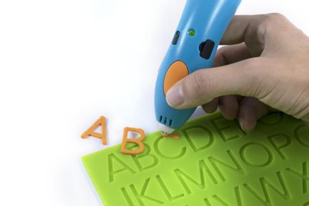 3DOODLER MINT Erweiterung "Alphabet Learning Doodleblock" für 3D Stifte (8SLKALPH1R)