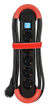 BACHMANN HOOK Indoor 5xCEE7/3 red 5,0m (500.100)