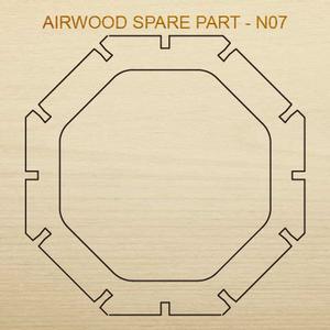 ALLNET Airwood Holz Ersatzteil N07 / Spare Wood Part N07 (W20207)