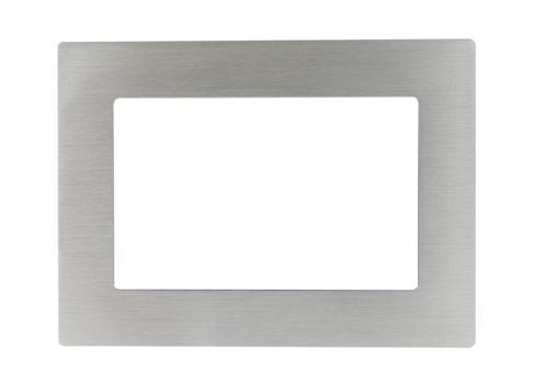 ALLNET Touch Display Tablet 10 Zoll zbh. Blende für Einbaurahmen,  silber breit (ALL-TCOVER10WSV1)