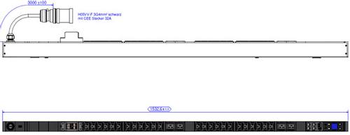 BACHMANN BN7500 24xC13 4xC19 2xLS C16A (802.7524)