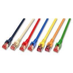 OEM Patchkabel RJ45, CAT6 250Mhz, 1,0m weiss, S-STP(S/ FTP),  LSOH (K5518.1)