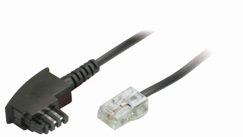 OEM Kabel TK TAE 2m, TAE-F/ RJ45,  (TC70002-2)