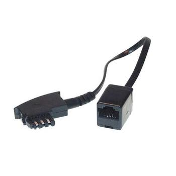 OEM Kabel TK TAE-Adapter,  TAE-F-Stecker/ RJ45-Buchse,  mit 20cm Kabel (TC71035)