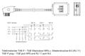 OEM Kabel TK TAE-Adapter, TAE-F-Stecker/NFN-Buchse,