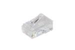 OEM Kabel TK ISDN-RJ45 Stecker, 8P8C, kurz, 100Pack,  für Flachkabel (TC72051-S(100))