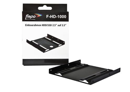 FLEPO HD Einbaurahmen HDD/SSD 2.5" auf 3.5" (F-HD-1000)