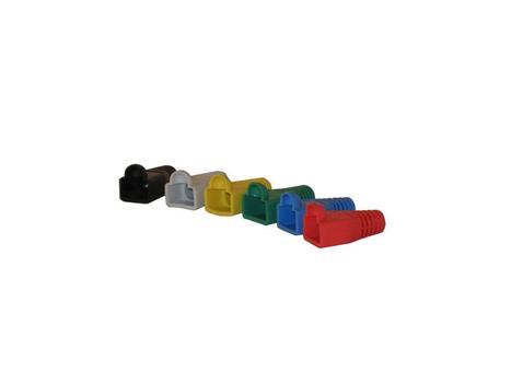 OEM TP-Stecker TP, S-UTP, zbh.Tülle, Grau, 100Pack,  (TC72055-GR(100))