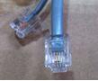 OEM Kabel TK RJ11 Stecker -> RJ11 Stecker, 1, 8m, silber