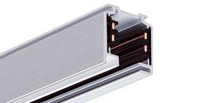 EUTRAC Synergy 21 by EUTRAC 3~AUFBAUSCHIENE,  Silber, 1 meter (25-103)