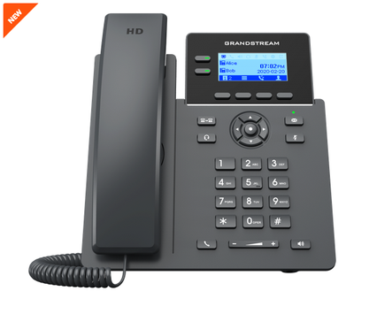 GRANDSTREAM Ip Phone Black 2 Lines Lcd (GRP-2602)