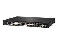 Hewlett Packard Enterprise HPE Aruba 2930F 48G PoE+ 4SFP - switch - 48 porter - Styrt - rackmonterbar (JL557A)