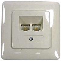 BTR Dose ISDN 2x8 4pol. mit R AUFPUTZ 130040001-I mit absc (130040001-I)