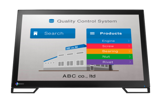 EIZO PROJECTED CAPACITIVE MULTI TCHPANEL 23.0WIDE CLR TFT IPS LC LFD (FDF2382WT-A-BK)