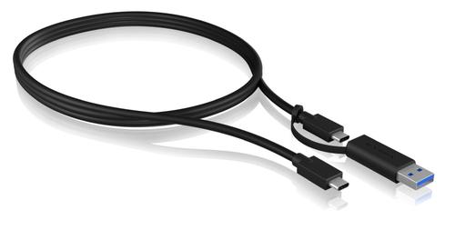 ICY BOX Usb Cable 1 M Usb 3.2 Gen 2  (IB-CB031)