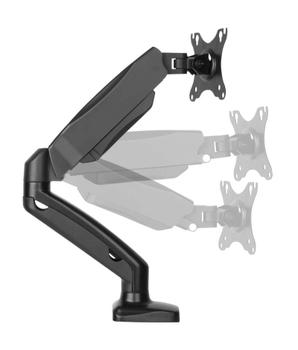 ICY BOX MONITOR STAND MAX 27IN WITH TABLE MOUNT FOR ONE MONITOR DESK (IB-MS303-T)