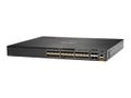 Hewlett Packard Enterprise HPE Aruba 6300M - Switch - L3 - Managed - 24 x 1 Gigabit / 10 Gigabit SFP+ + 4 x 1 Gigabit / 10 Gigabit / 25 Gigabit / 50 Gigabit SFP56 (uplink / stacking) - front and side to back - rack-mountable